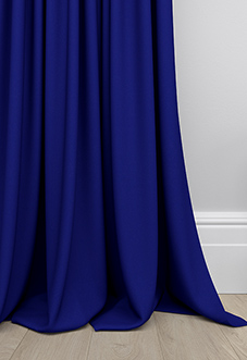 Faux Suede, Cornflower - Made to Measure Curtains